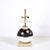 Modernist Mercury Glass Table Lamps With Leather Wrapped Bases by Lorin Marsh For Sale - Image 10 of 17