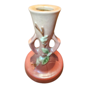 Roseville Snowberry Single Candle Holder