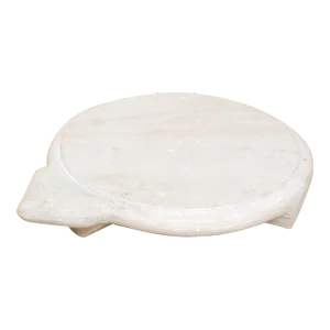Modern Marble Chapati Plate