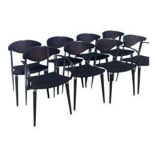 Paco Capdell Moderne Dining Chairs - Set of 8 Mid Century Modern For Sale