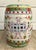 Mid-20th C. Chinese Famille Verte Hand-Painted Ceramic Garden Stool/Side Table For Sale In Los Angeles - Image 6 of 13