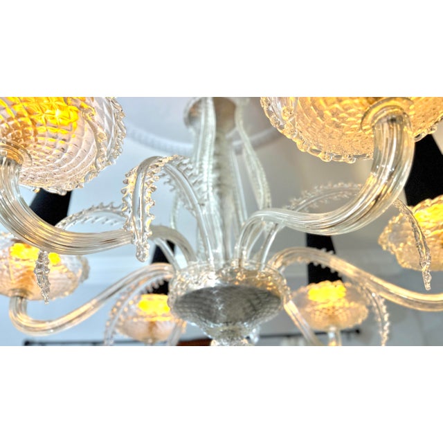 Art Deco 1930s Art Déco Maison Veronese Chandelier Attributed to André Arbus For Sale - Image 3 of 12