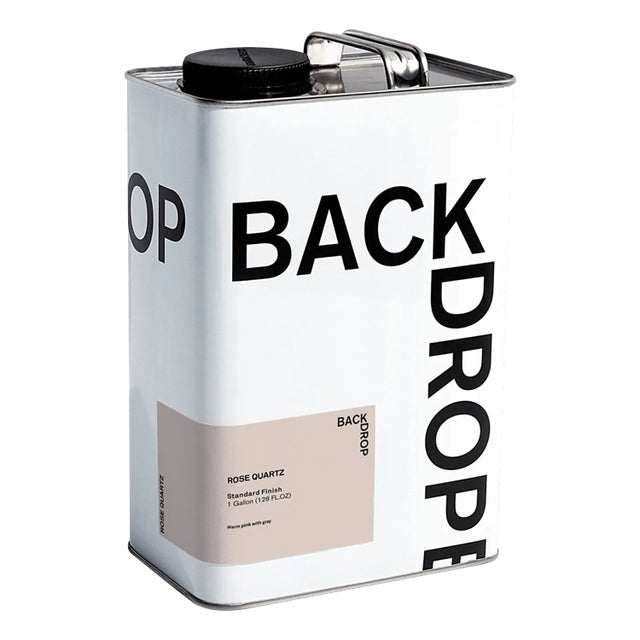 BACKDROP Standard Finish Interior Paint in Rose Quartz (Warm Pink with Gray) - 1 Gallon For Sale In Los Angeles - Image 6 of 6