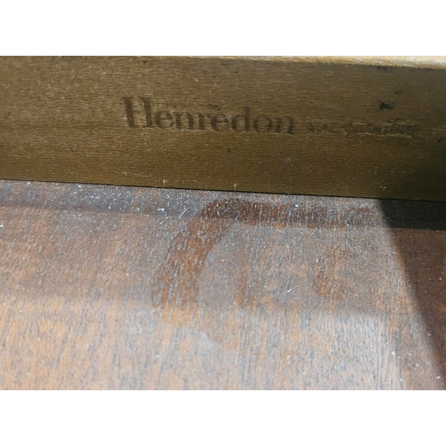 Late 20th Century Pair of Henredon Mahogany Pembroke Tables Inlays For Sale - Image 10 of 13