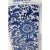 Blue 14" High Chinoiserie Square Vases - A Pair For Sale - Image 8 of 10