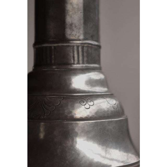 Art Nouveau Pewter No. 696 Table Lamp by Just Andersen, Denmark, 1930s For Sale - Image 10 of 15