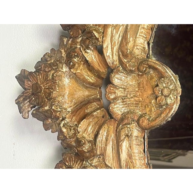 19th C. Italian Rococo Style Mirror For Sale - Image 4 of 13