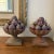 Eggplant Italian Aubergine and Green Terra-Cotta Fig Topiary For Sale - Image 8 of 10