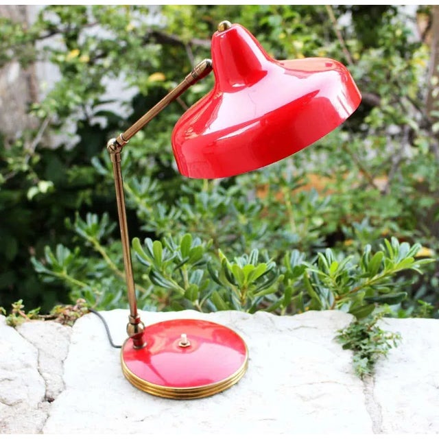 Italian Desk Lamp For Sale In Los Angeles - Image 6 of 6