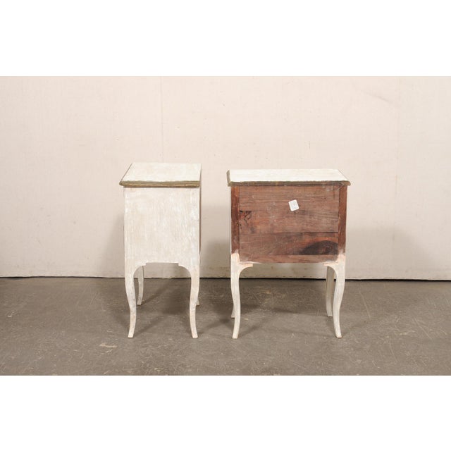Italian Mid 20th C. Pair Raised Side Chests For Sale - Image 11 of 11