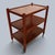 Wood Mid-Century Three-Tier Wooden Drinks Trolley on Castors For Sale - Image 7 of 7
