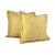 From Fortuny is Maori in the color Citron and Antique White pillow cover. We used the iconic signature edges from the...