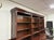 English Library Bookcase in Oak and Mahogany For Sale - Image 6 of 18