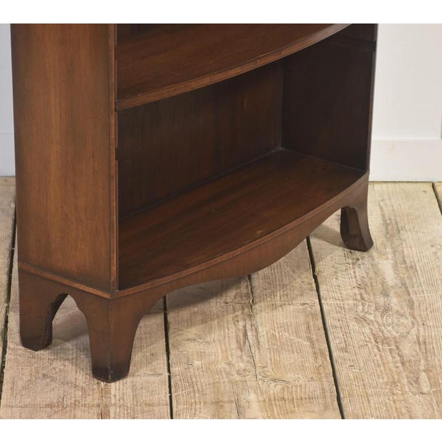 Mahogany Inlaid Open Bookcase, 1890s For Sale - Image 11 of 13