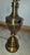 Metal Vintage Mid-Century Modern Solid Brass Trophy / Urn Table Lamp For Sale - Image 7 of 10