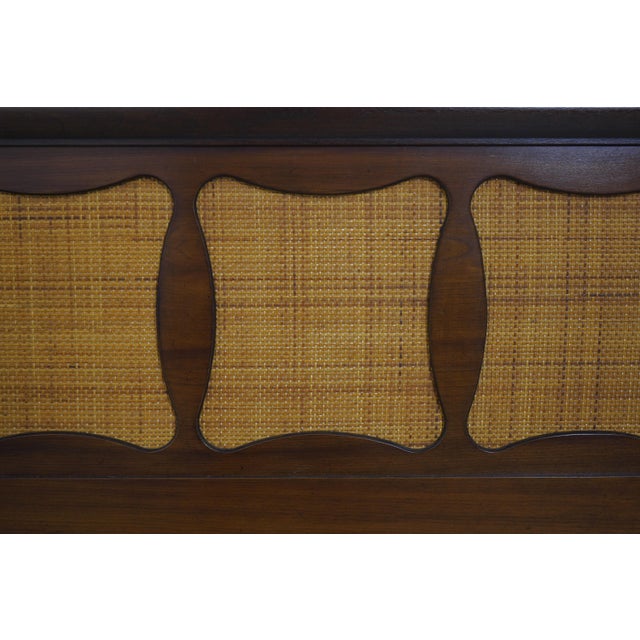 John Stuart Full Size Mid Century Modern Bed Headboard For Sale In Philadelphia - Image 6 of 10