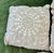 1980s Vintage Set of 6 Ivory Cotton Crochet Lace Flower Accent Pillows For Sale - Image 5 of 9