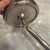 Art Deco Wide Pendant Light With White Glass Shade For Sale - Image 3 of 5
