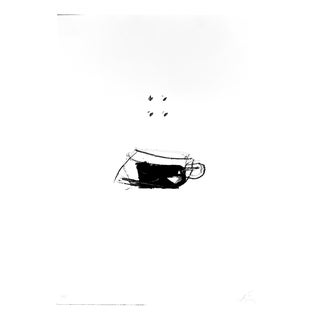 Antoni Tapies, The Key to Fire, Original Signed Lithograph, 1973 For Sale