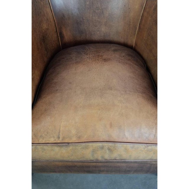 Club Chair in Sheepskin For Sale - Image 6 of 18