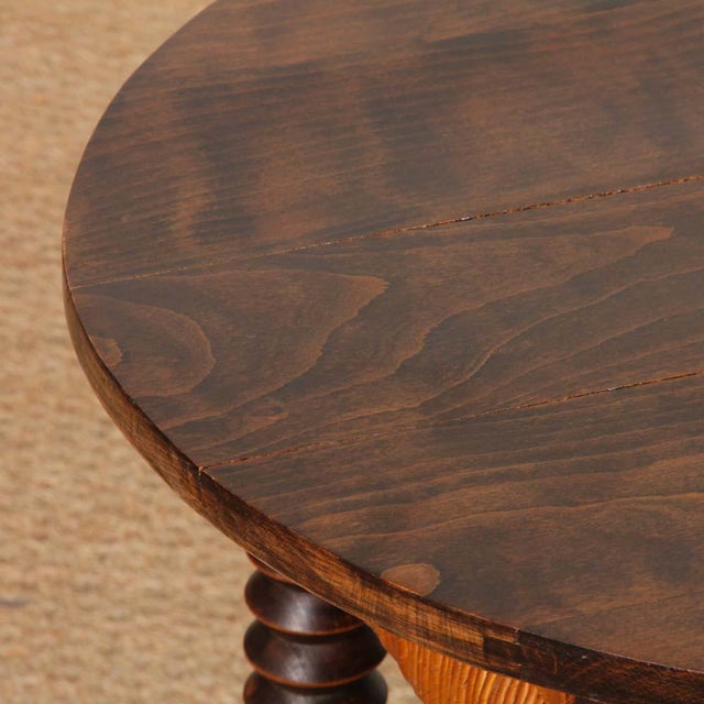 Side Table/End Table in the Style of Charles Dudouyt, 1940, in Good conditions. Designed 1920 to 1949