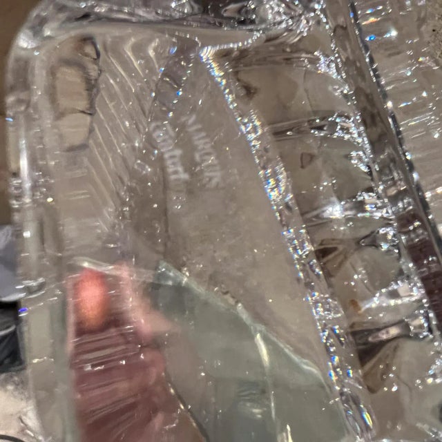 Transparent 1990s Marquis Picture Frame Waterford Crystal Germany For Sale - Image 8 of 9