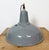 Vintage British Industrial Grey Enamel Factory Pendant Lamp, 1960s For Sale - Image 16 of 18