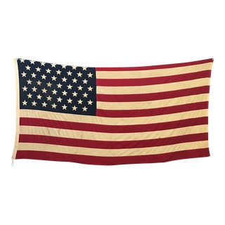 Large 49 Star Distressed Flag 5' X 9' For Sale
