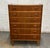 1960s Danish Mid Century Modern Teak 6 Drawer Tall Chest of Drawers For Sale - Image 4 of 9