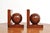Wood Art Deco Oak Bookends, 1930s, Set of 2 For Sale - Image 7 of 9
