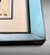 Mid 20th Century Mid 20th Century Italian Mirrored Frame With an Abstract Design on Textured Paper For Sale - Image 5 of 18