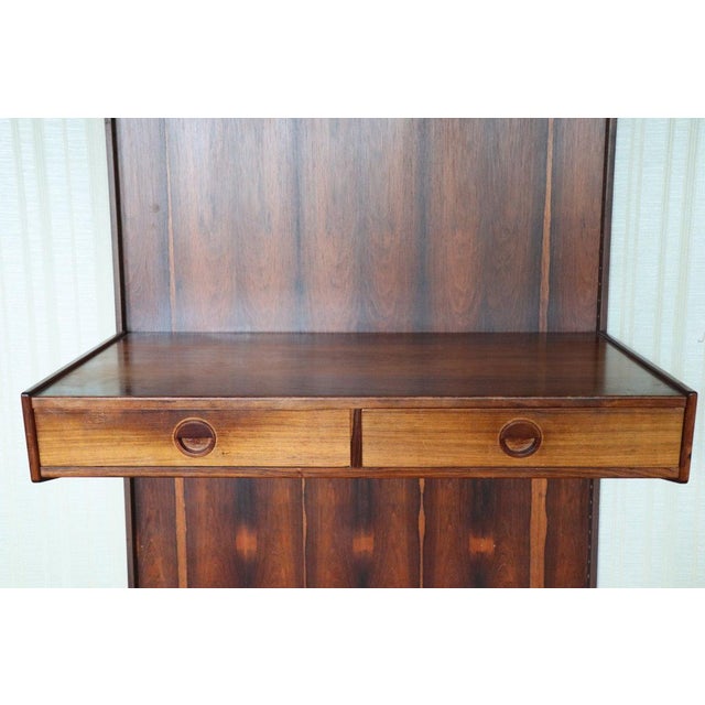 Danish Wall Unit by Thygesen and Sorensen in Rosewood, 1960s For Sale - Image 18 of 18