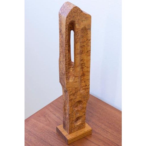 Sven Olsson, Abstract Sculpture, Burl Birch For Sale - Image 3 of 9