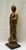1950s Chinese Buddha Gilded Ceramic Quan Yin Figure on Base For Sale - Image 15 of 18
