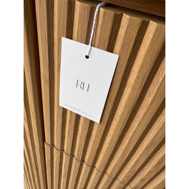 Wood Rh (Restoration Hardware) Byron 6-Drawer Dresser – Light Oak Finish For Sale - Image 7 of 8