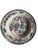 Quantity of 3. Antique Hope And Carter (H&C) Tea House Pattern Hand Painted Garden Scene Rimmed Soup Bowls. The plate was...
