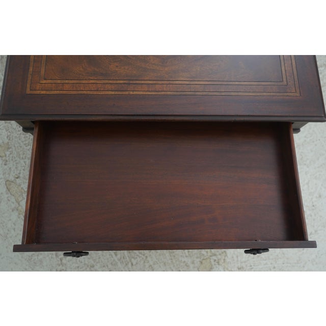 Theodore Alexander Theodore Alexander 2 Drawer Mahogany Coffee Table For Sale - Image 4 of 18