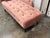 Hollywood Regency Hollywood Regency Blush Velvet Chaise Lounge For Sale - Image 3 of 12