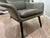 Wood BoConcept Hamilton Scandinavian Modern Leather Armchair With Ottoman For Sale - Image 7 of 10