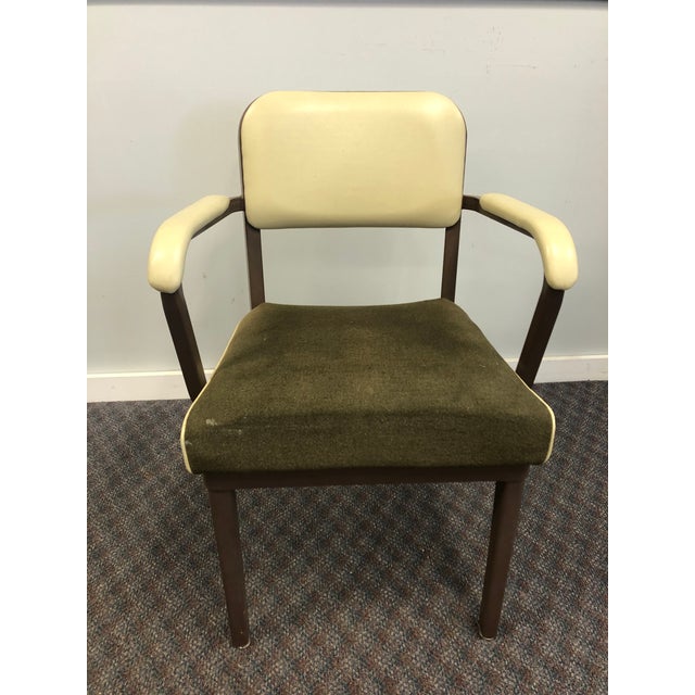 1970s Vintage Industrial Metal Office Chair Chairish