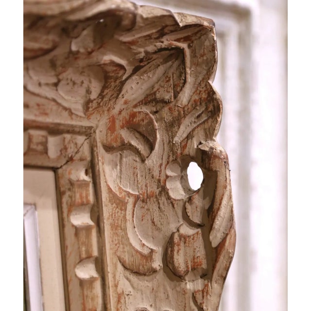 Early 20th Century Mid-Century French Stag Hunt Oil Painting in Carved Frame Signed M. Pol For Sale - Image 9 of 11