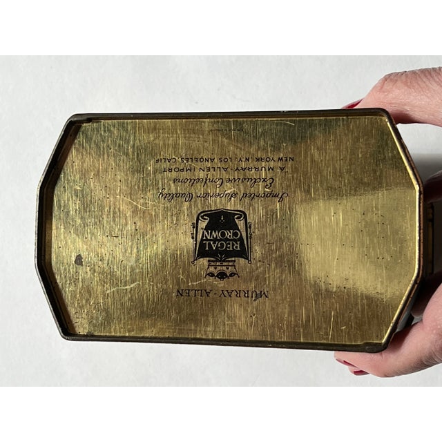 Murray Allen Regal Crown Great Britain Confections Candy Advertising Tin For Sale In Chicago - Image 6 of 11
