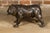 Metal Vintage American Art Life-Size Bronze Bulldog Sculpture For Sale - Image 7 of 10