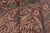 Textile Boho Chic Floral 1990's Pak-Persian Brown/Green Wool Round Rug - 8'0'' X 8'1'' For Sale - Image 7 of 9
