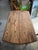 Brown Antique Oak Wood Drop Leaf Dining Table For Sale - Image 8 of 10