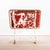 Red Vintage French Rectangular Metal Folding Dining Table, 1950s For Sale - Image 8 of 9