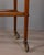Brown Vintage Italian Wood and Glass Food Trolley, 1960s For Sale - Image 8 of 10