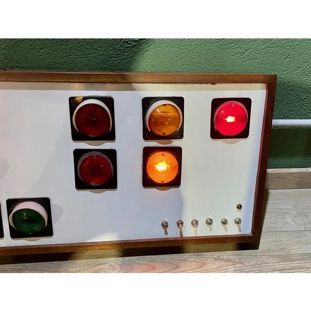 Auto Score Traffic Lights Board, 1970s For Sale - Image 15 of 18