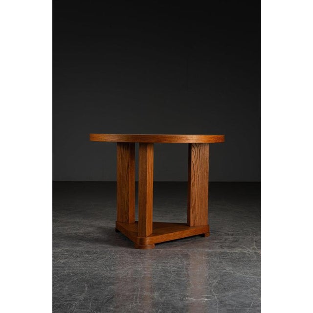 French Art Deco Side Table, 1930s For Sale - Image 3 of 12