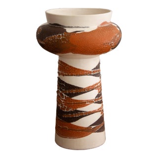 Royal Haeger “Earth Wrap” Sculptural Form Vase For Sale